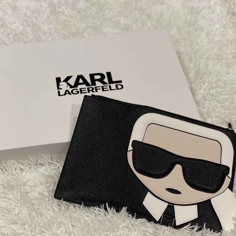 Karl Lagerfeld clutch bag